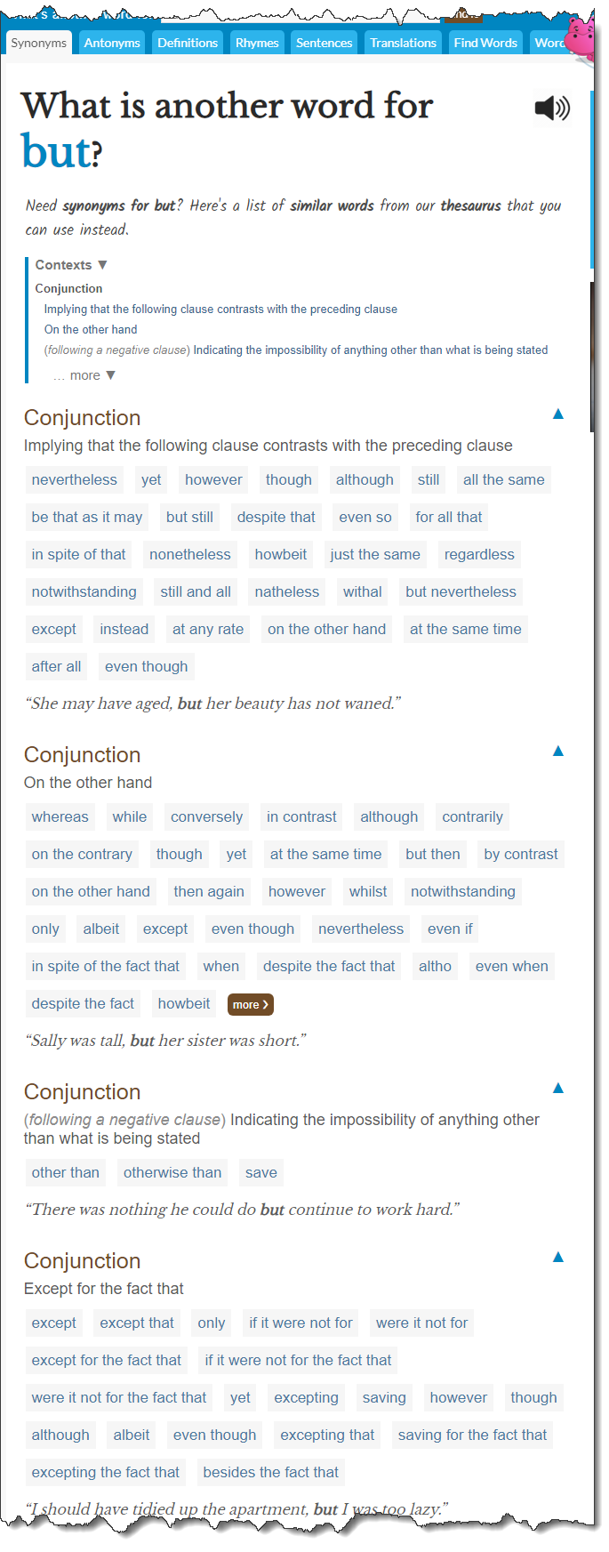 another word for you re another word for you re