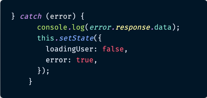 throw error in node js