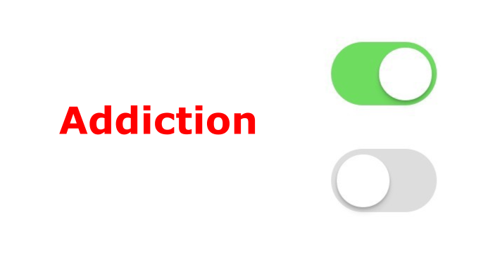 addiction on off slider