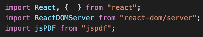 How to create a pdf in react. I recently completed a project where a ...