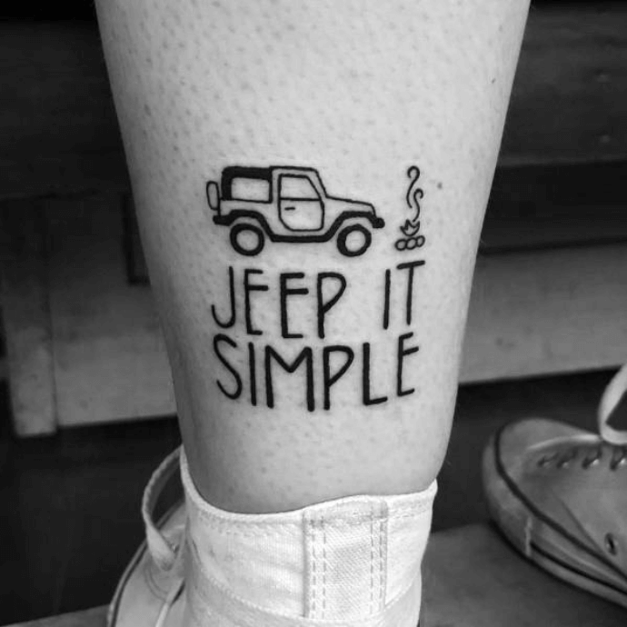 jeep tattoo ideas.