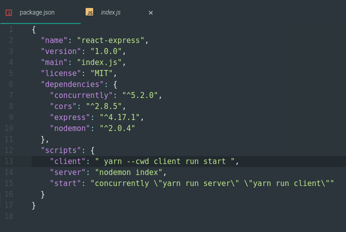 How to Build a React & Express Application with yarn | by Codeses ...