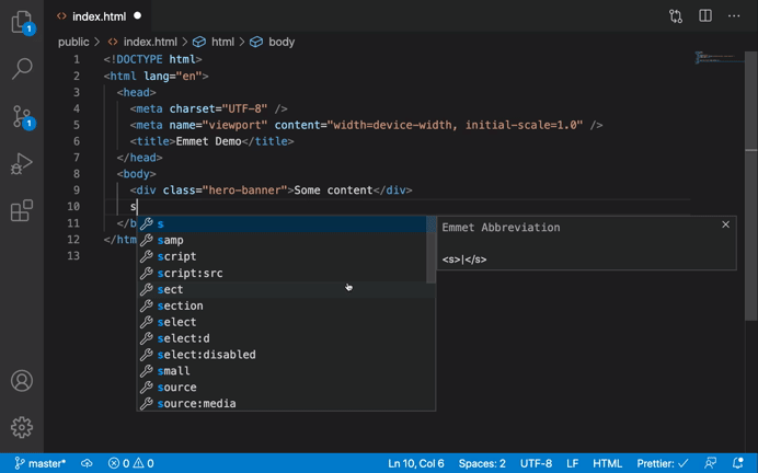 Speed Up Your Coding Using Emmet A Really Powerful Tool By Yogesh Chavan Javascript In Plain English Dec 2020 Medium