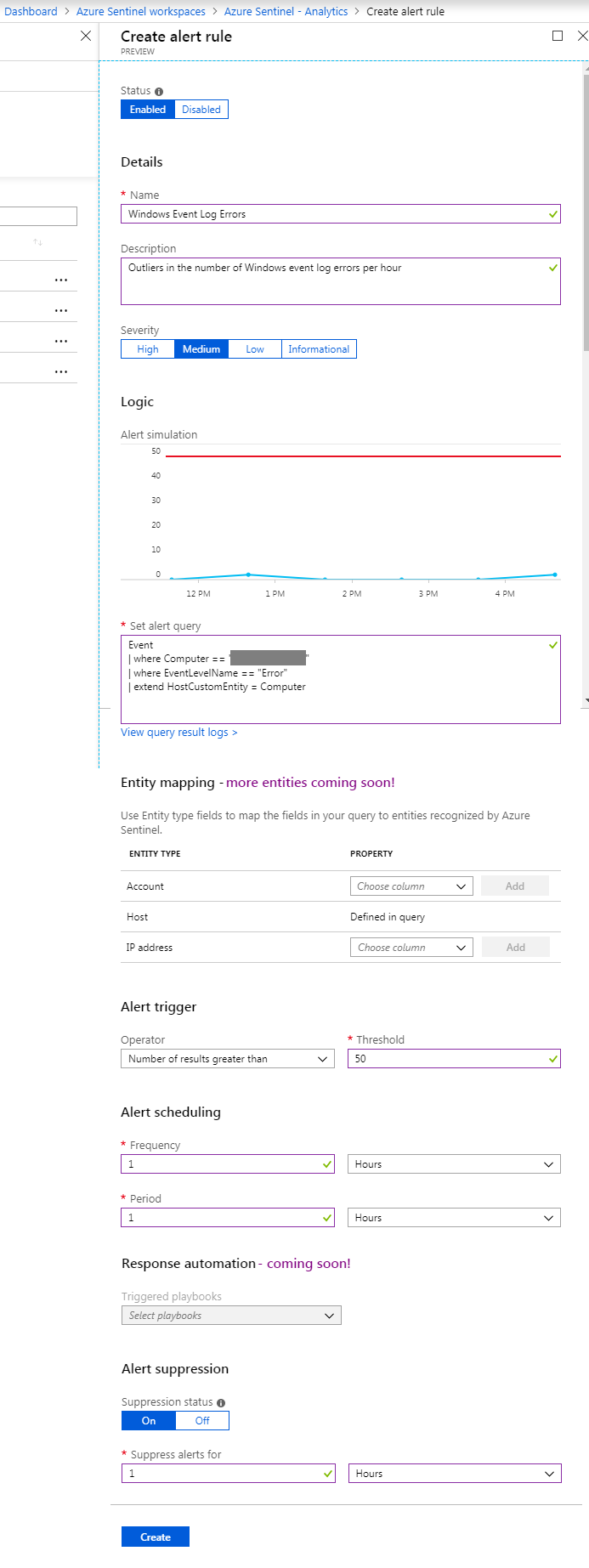 Azure Sentinel — Alerts. This article is the 6th in the “Azure… | by ...