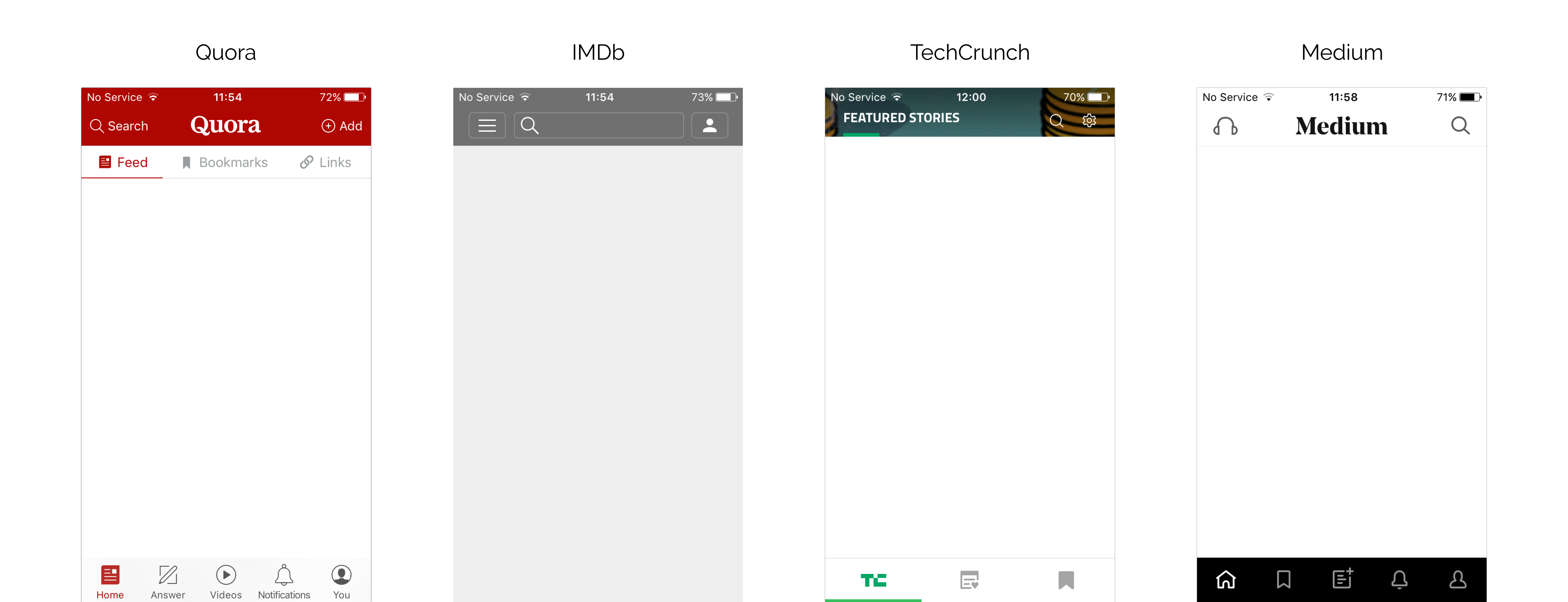 One Handed Use Of Tab Bar Bottom Navigation Best Practices For