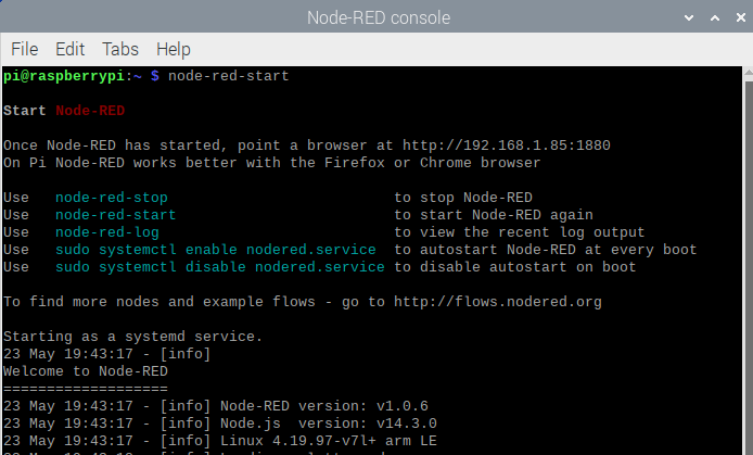 Running Node-RED On A Raspberry Pi 4 | by The Dyslexic Coder | Medium