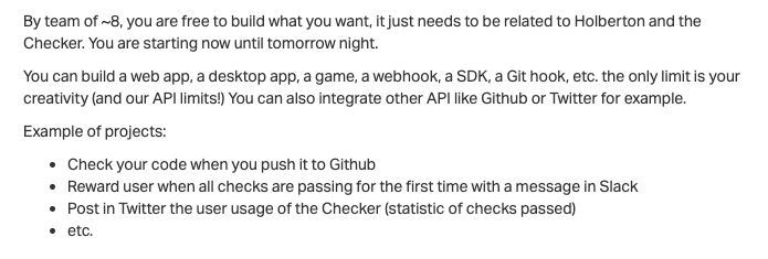 The Checker — Hack Day Challenge. Hack Day Chronicles from START to MVP ...