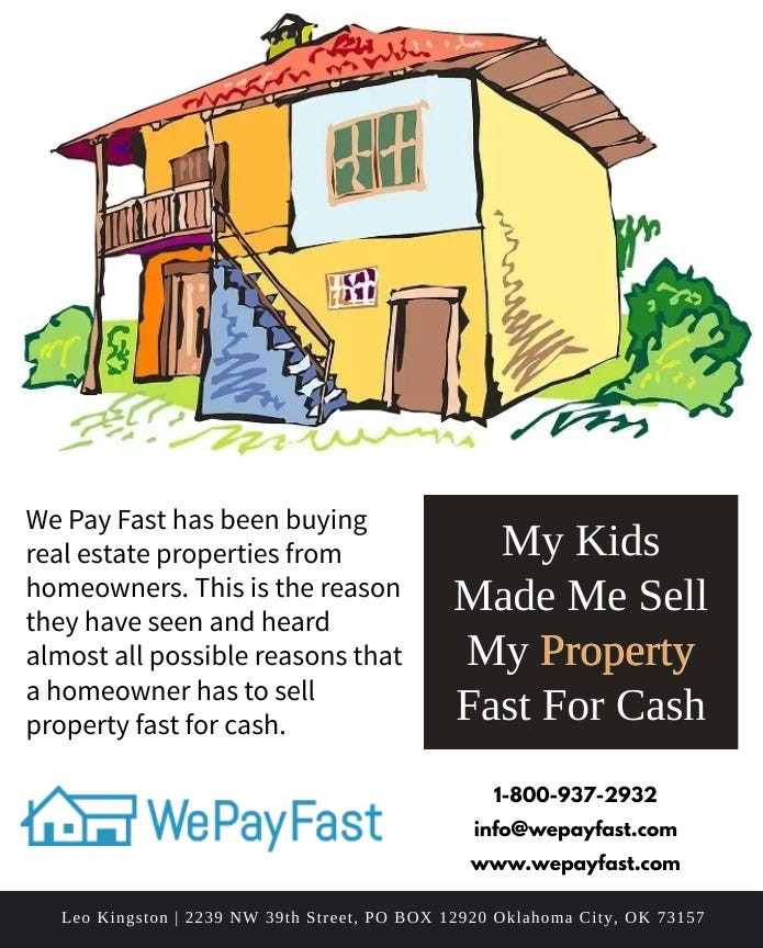 Sell My Property Fast For Cash