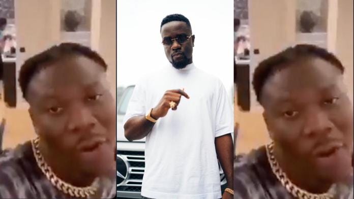 Stonebwoy criticizes Sarkodie, saying, "I don't ride on hype to be relevant like some other artiste does."