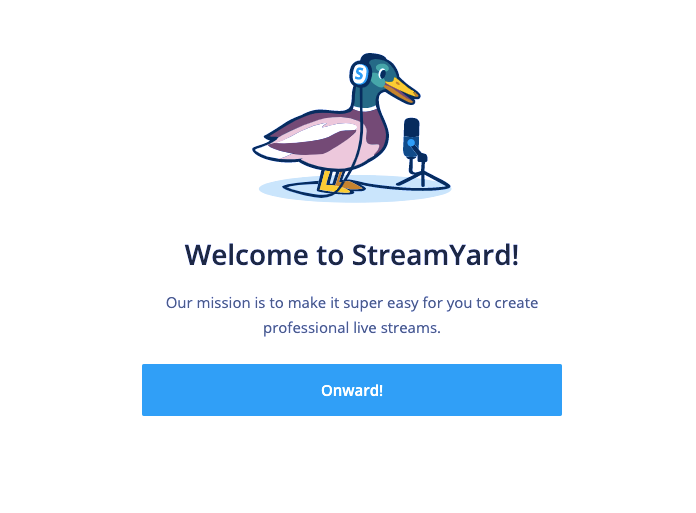 Go Live With Streamyard