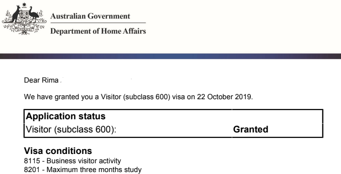 Visa Bisnis Australia 3 Hari Jadi By Rima Syaraswati Medium