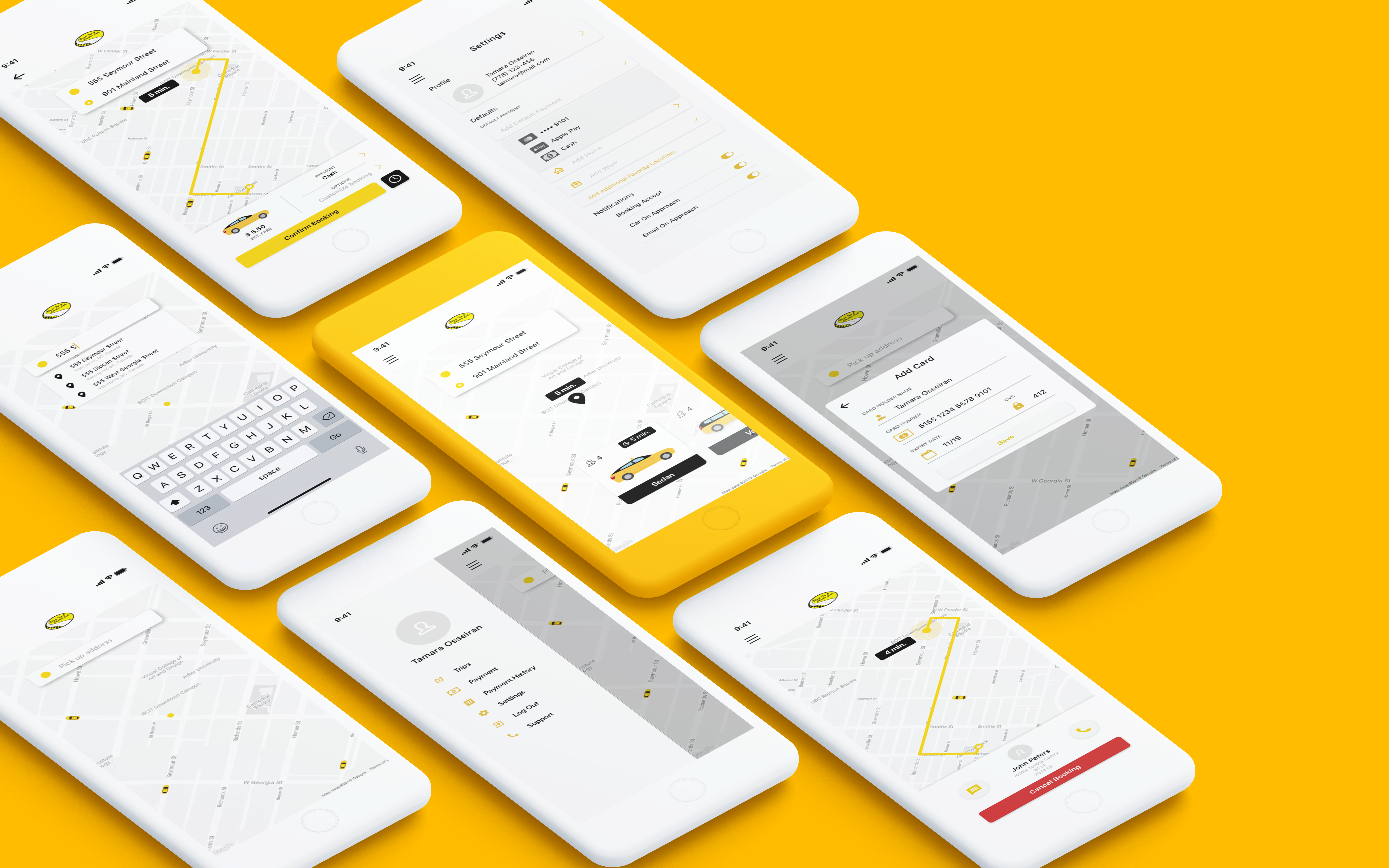 A City Without Ride Hailing Why I Redesigned The Black Top Cabs App A Ux Case Study By Tamara Osseiran Ux Collective