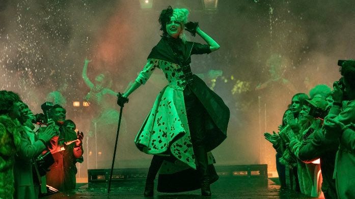 Cruella on stage