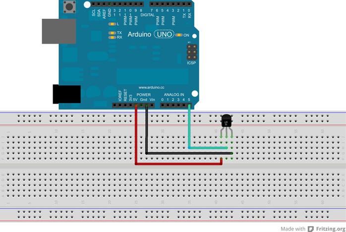 LM35: A Not So Simple Temperature Sensor for The Arduino | by C.D. Reimer |  Medium