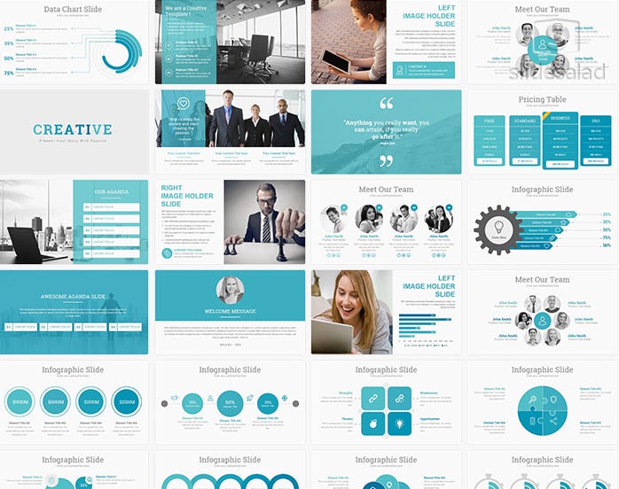 Die besten PowerPoint-Vorlagen-Designs und Themes — Die meistverkauften  PowerPoint-Vorlagen von 2018 | by SlideSalad | Medium