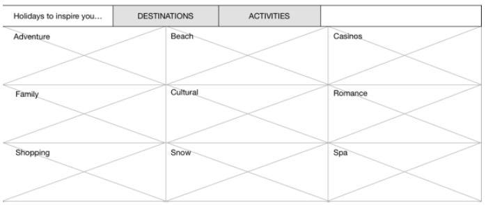 UX Design: Digital Wireframes. Microsite Web Application Design for ...