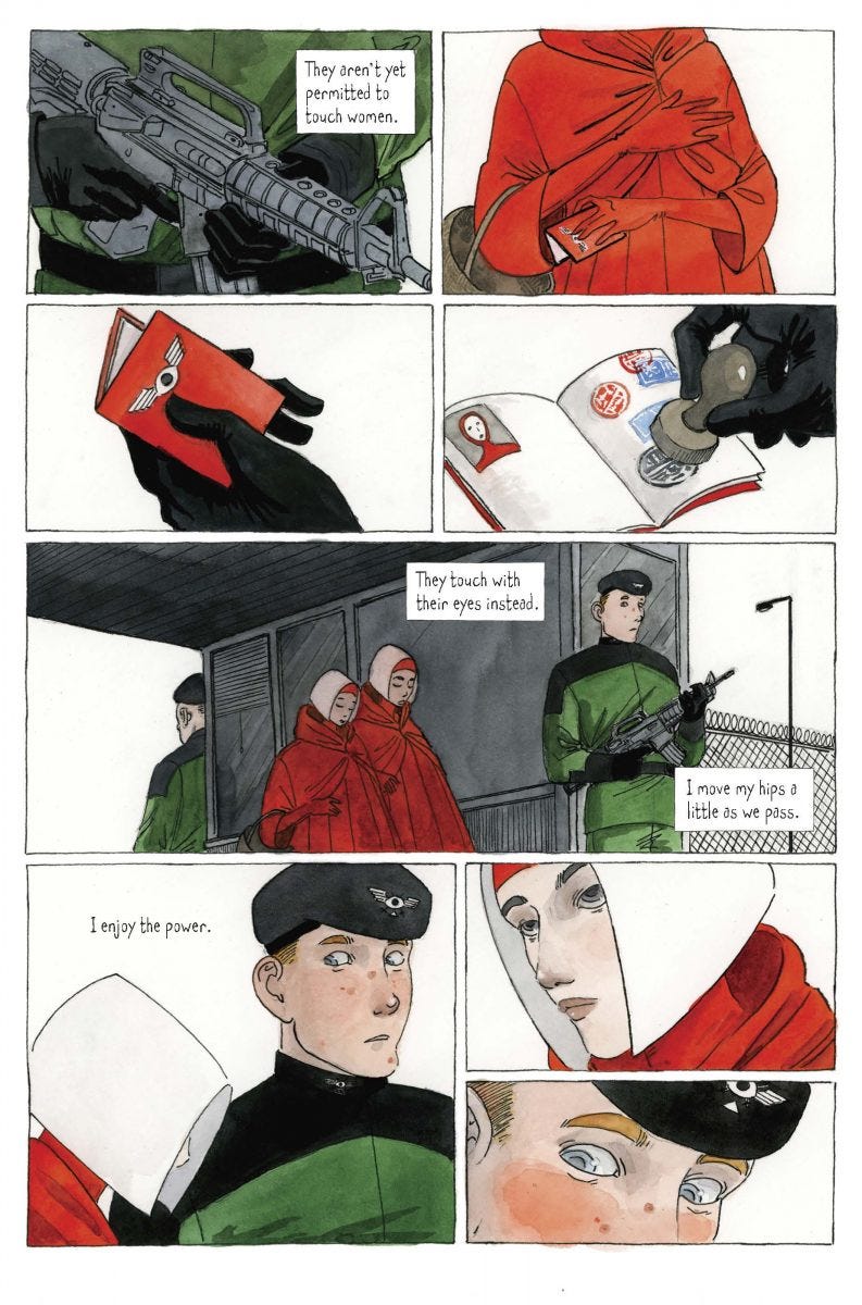 The Handmaid S Graphic Tale The Enduring Power Of Reading And By Paul Thomas Medium The Handmaid S Graphic Tale The Enduring Power Of Reading And By Paul Thomas Medium
