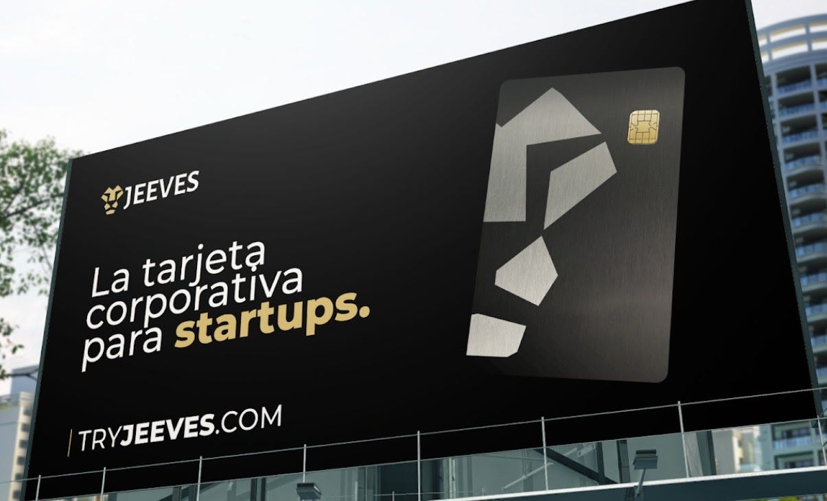 Mock Up of a Jeeves Billboard Coming Soon to Mexico City