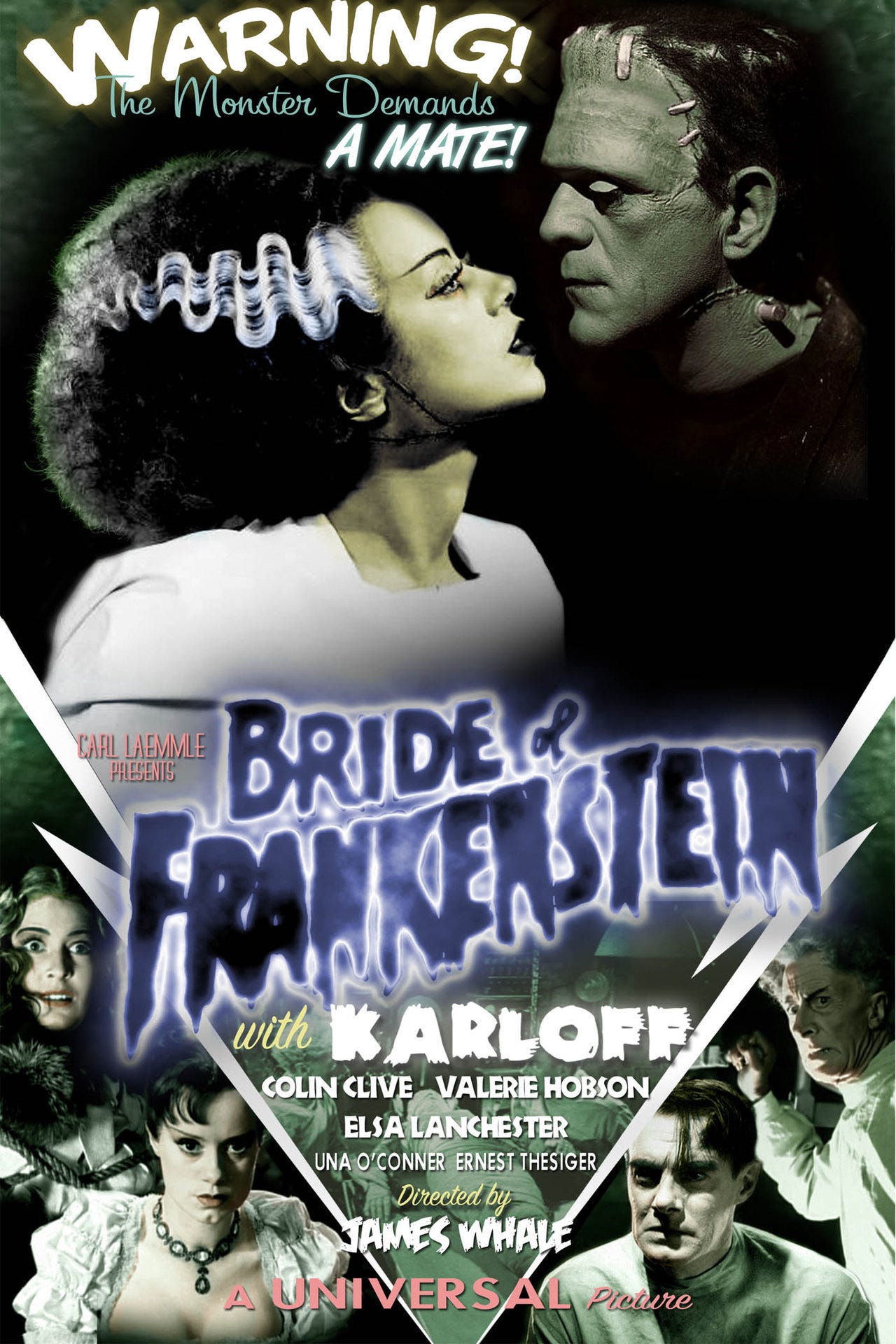 Classic 30s Movie Bride Of Frankenstein By Scott Myers Go Into The Story