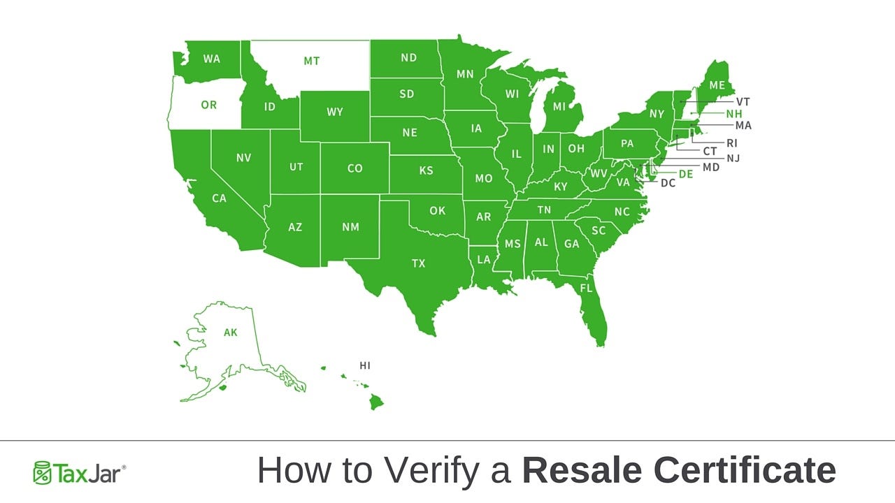 7 Things Resellers Need to Know about Resale Certificates by Informed