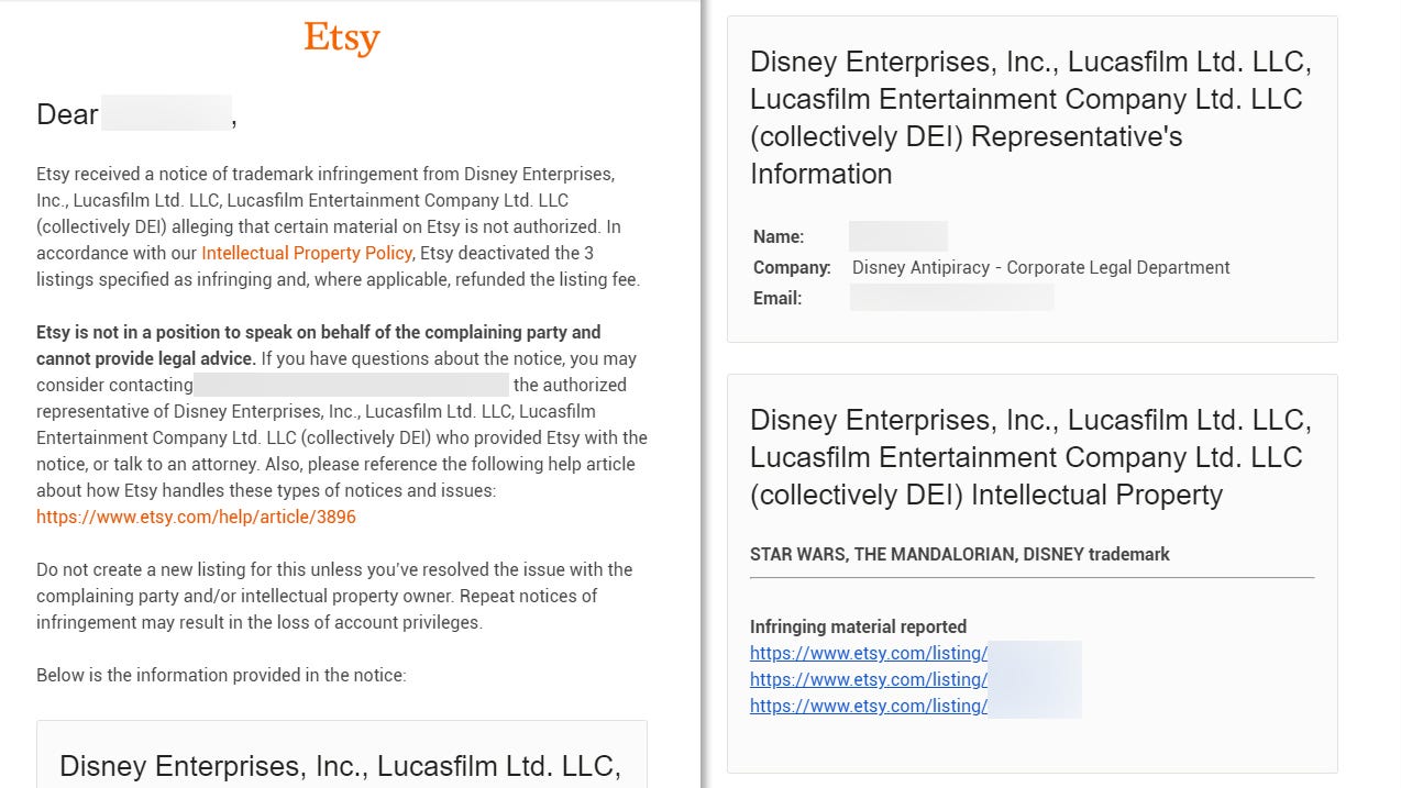 How Etsy Handles Copyright Infringement | OneZero