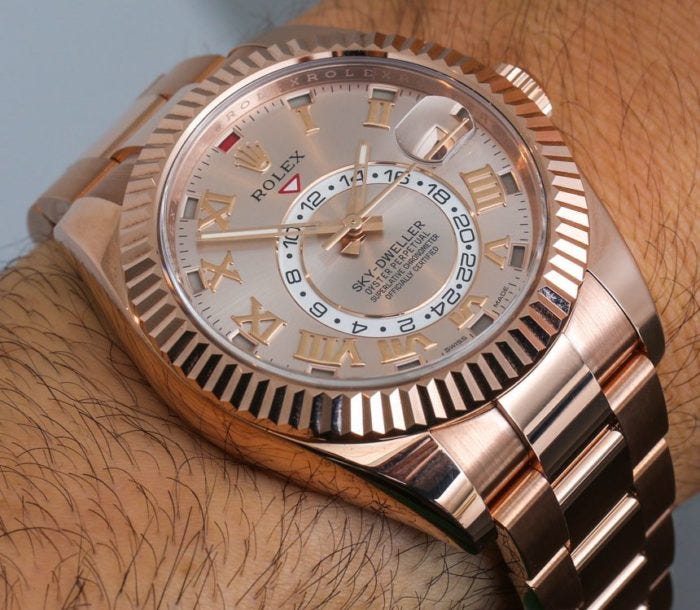 rolex retail price list 2018