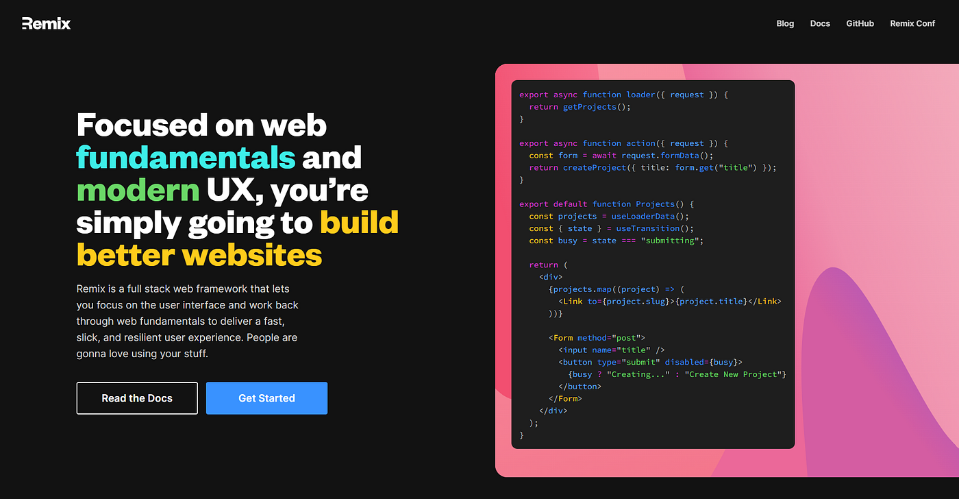 Create a Server-Side Rendered App using Remix JS | Bits and Pieces
