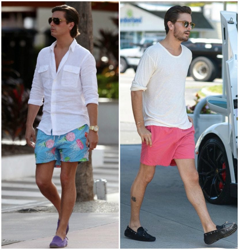 scott disick outfits