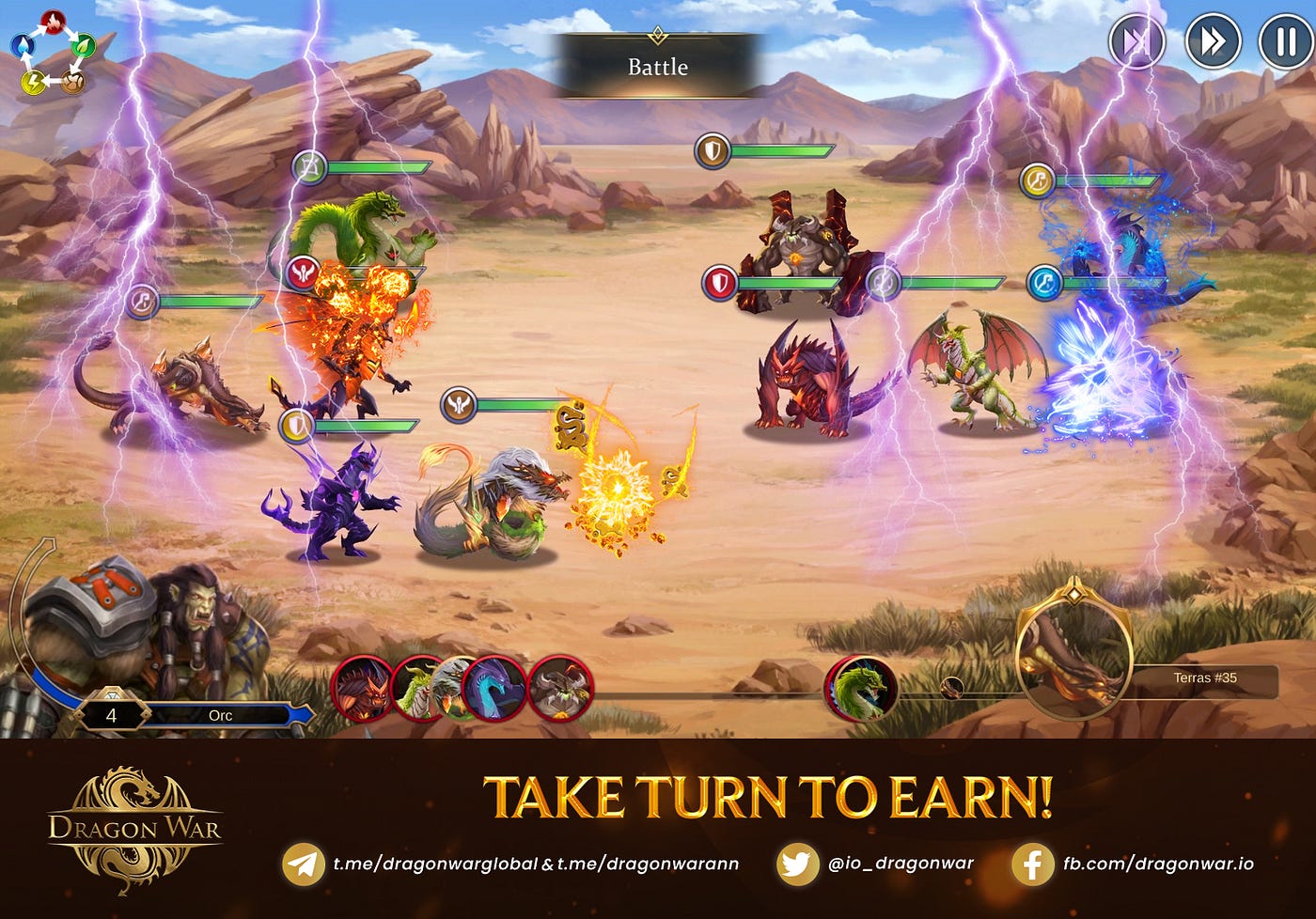 The charisma of a turnbased Game. Get to know! by DragonWar Official