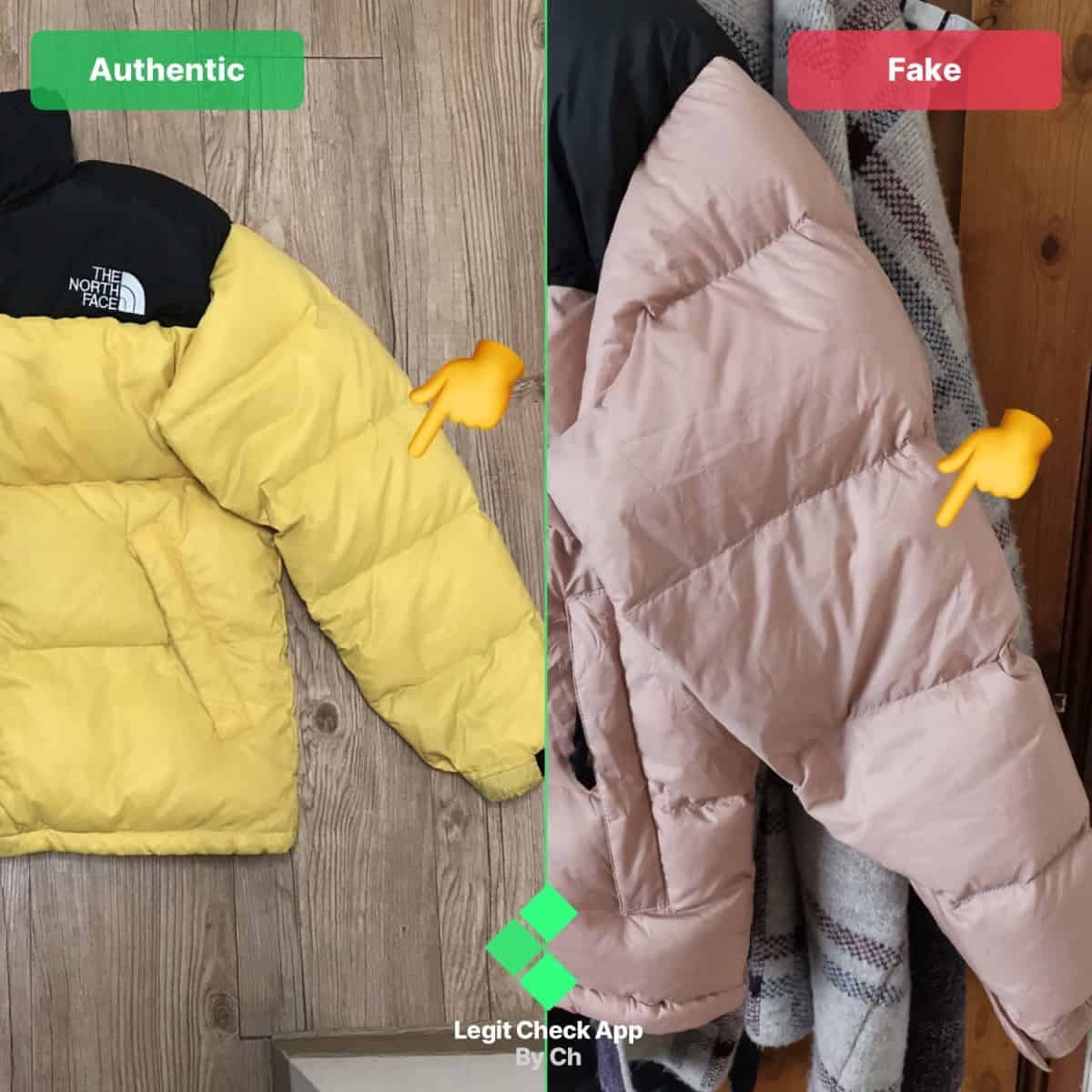 How To Spot Fake The North Face 1996 Nuptse Jackets (Real Vs Fake Guide) |  by Legit Check By Ch | Medium