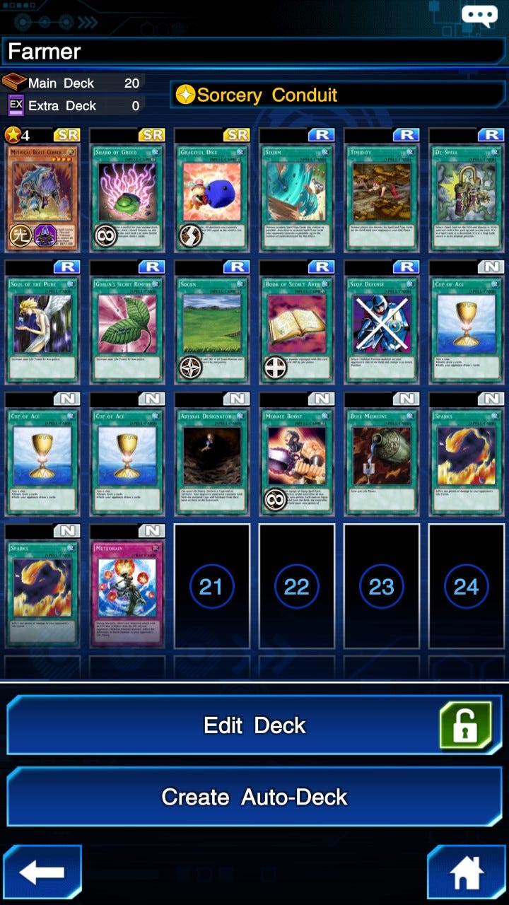 Yu-Gi-Oh! Duel Links' Deck Profile: Mythical Beast Cerberus Farming Guide |  by EloTalk | Medium