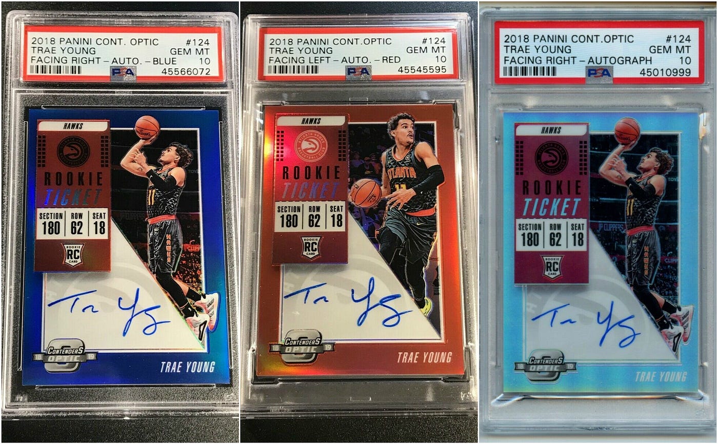 TRAE YOUNG'S TOP 10 ROOKIE CARDS. A LIST OF THE MOST VALUABLE TRAE YOUNG… |  by AIR JORDAN PRIVATE COLLECTION | The Air Jordan Collection | Medium