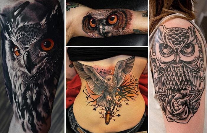 The Symbol Of Wisdom And Intuitive Forces 70 Different Owl Tattoos