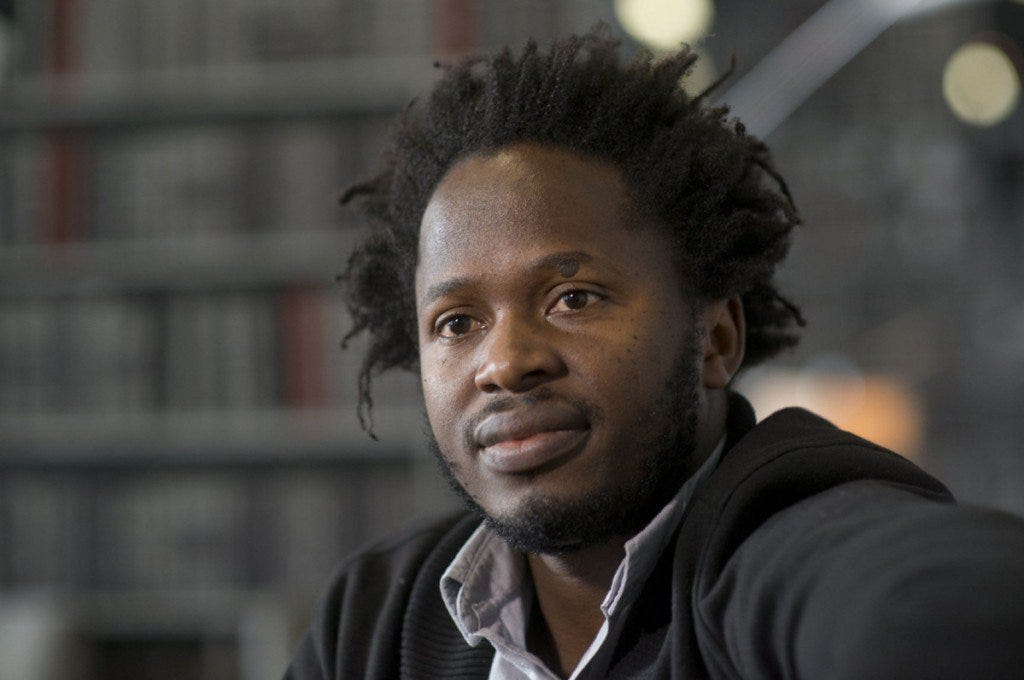 Portraint of writer Ishmael Beah