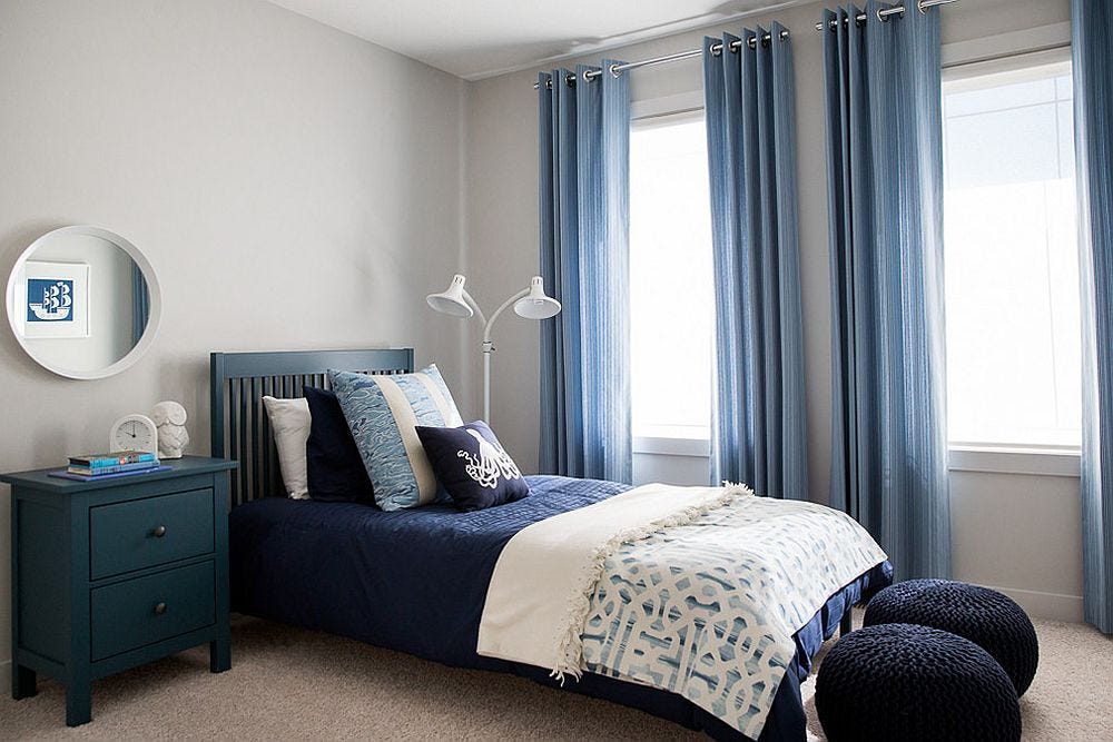 Helle Und Trendy 15 Fabelhafte Graue Und Blaue Schlafzimmer Ideen By Sacportalicom Medium