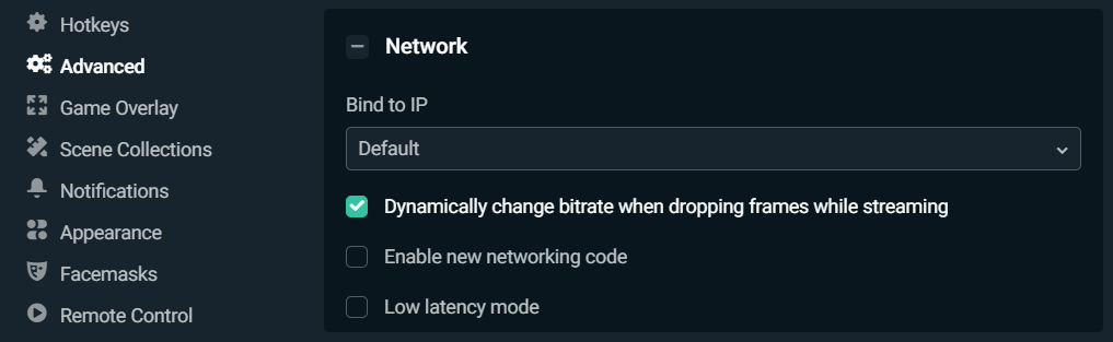 How to use Dynamic Bitrate. Automatically adjust your bitrate based… | by  Ethan May | Streamlabs Blog