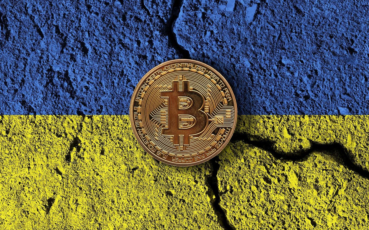Do Ukrainians keep their bitcoin savings on a USB stick? | by Paul C. |  Coinmonks | Medium