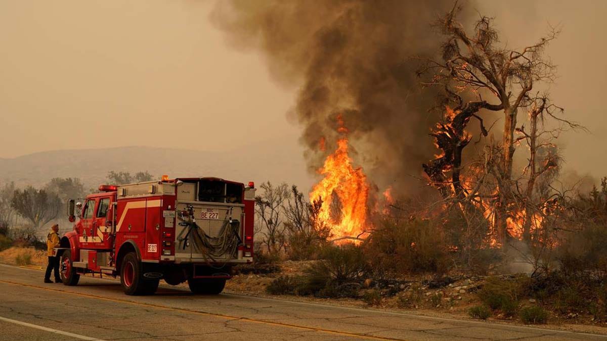 The desert communities evacuation ordered as residents lost their homes in the incident.
