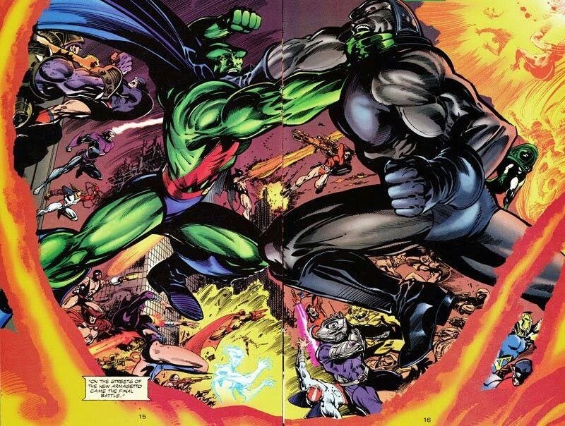 Martian manhunter vs superman