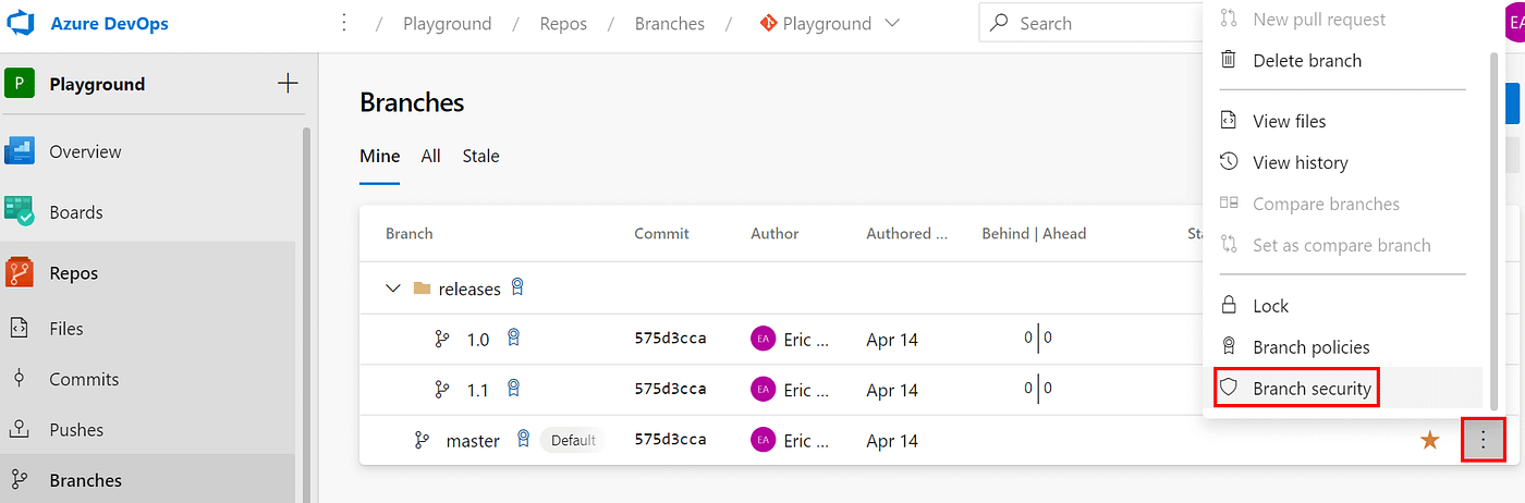 Azure DevOps Repos: Bypass Branch Policies | by Eric Anderson | ITNEXT