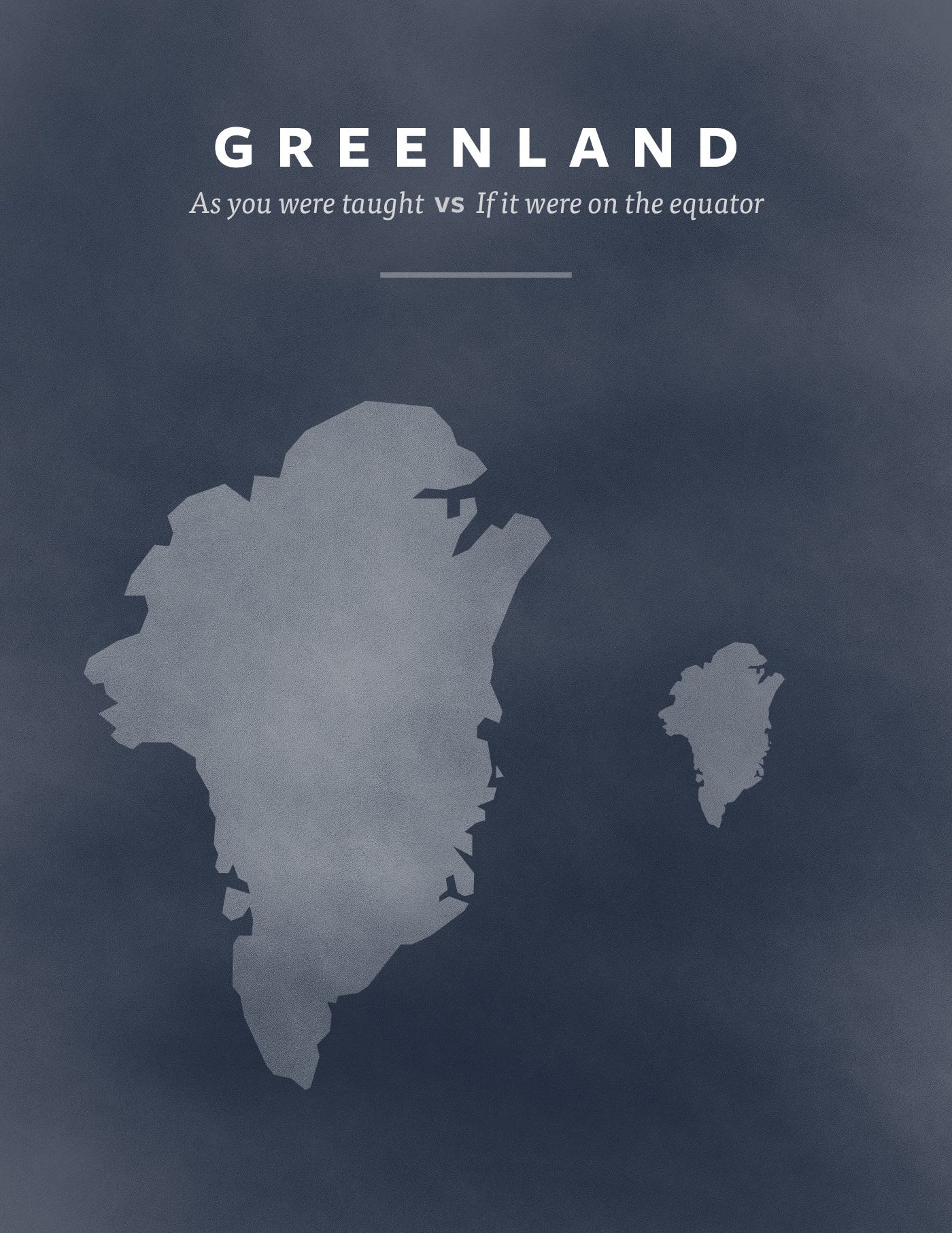 Every Map You’ve Ever Seen is Radically Inaccurate by Dave Gamache
