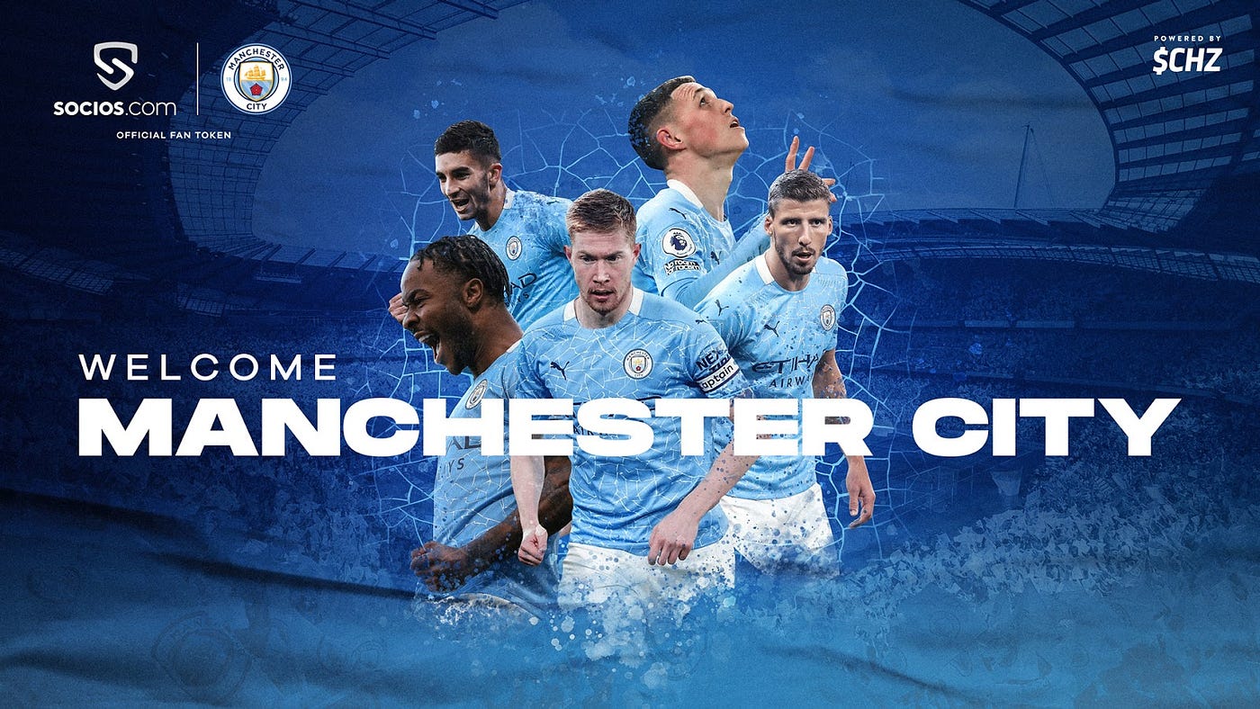 Manchester City To Launch Fan Token On Socios Com By Chiliz Chiliz Medium