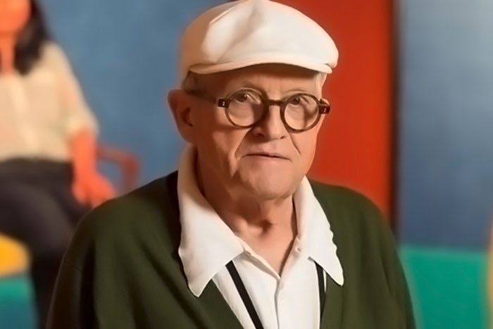 David Hockney Pop Art Artist