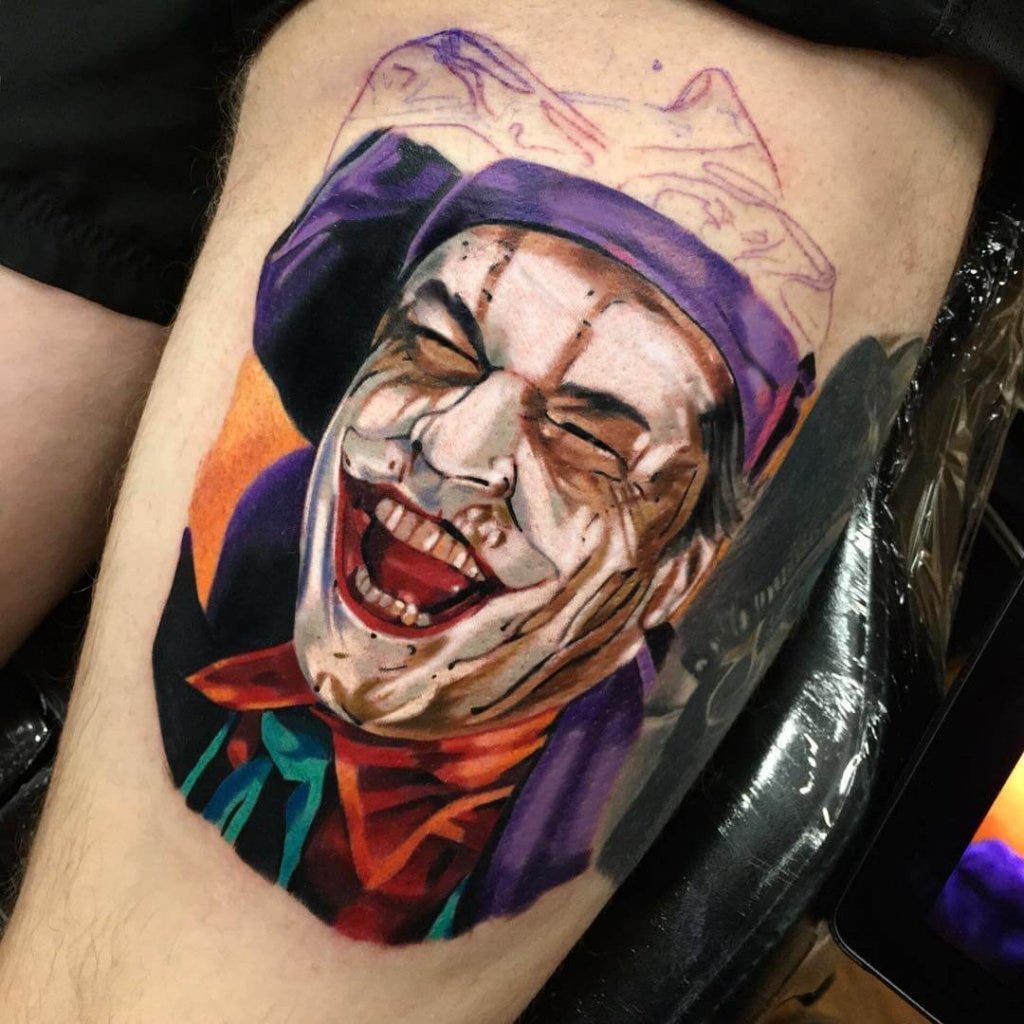 Joker Tattoos Who Gets The Last Laugh By Jhaiho Medium