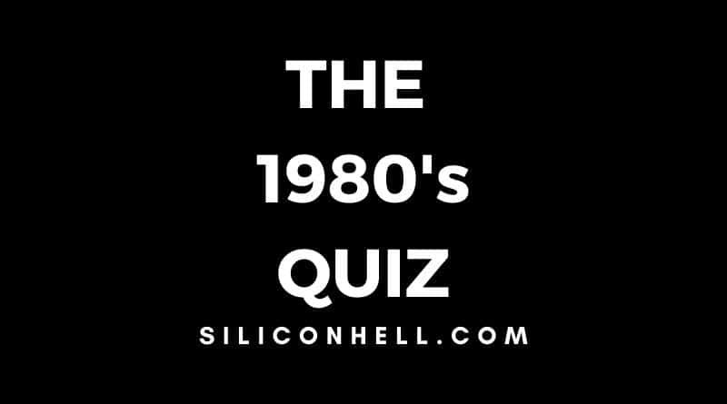 The 1980s Quiz - Are you an eighties Guru?