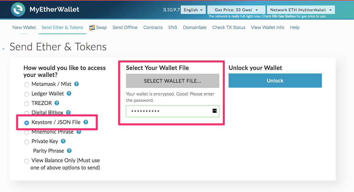 How to find ethereum address