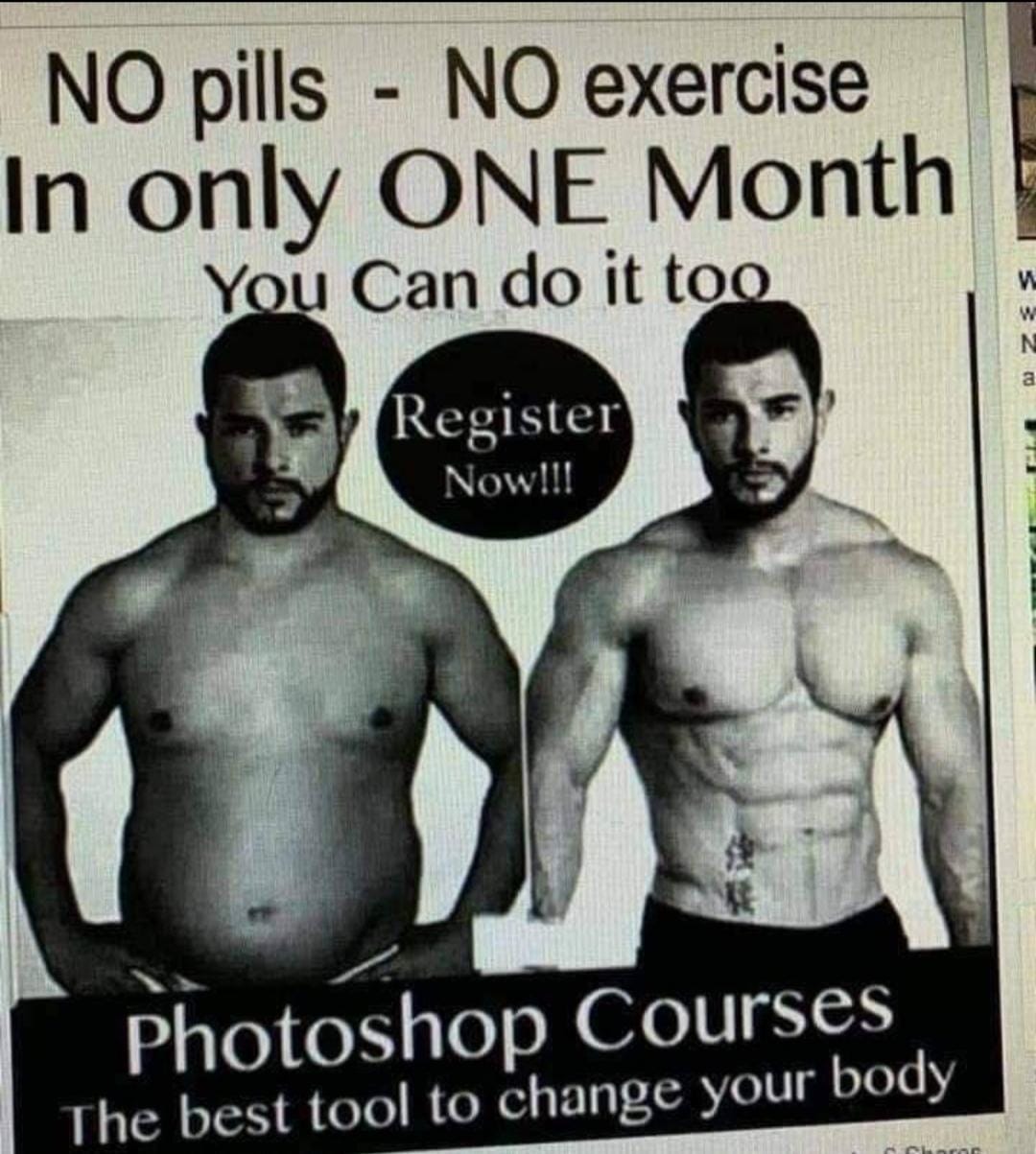 body-building with photoshop