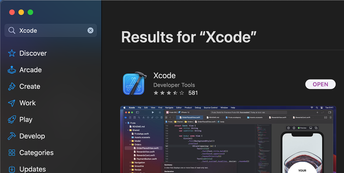 Install and Configure Xcode. Get ready to build apps on your Mac… | by Tom  Brodhurst-Hill | Next Level Swift