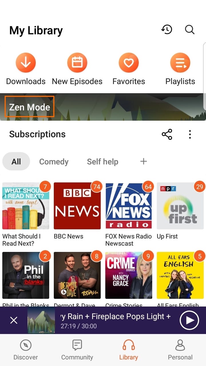 What is Zen Mode on Castbox?. Zen Mode is here! With this new… by