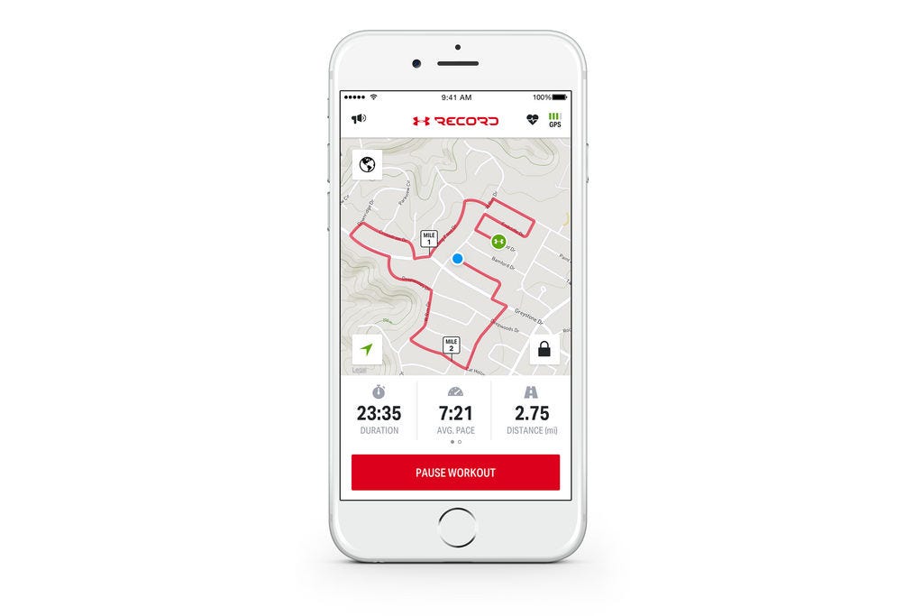 Under Armour with Mapbox | by Mapbox | maps for developers